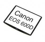 LCD Display-Schutzfolie auf bruchfestem Glas für Canon 600D