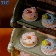 JJC LED-ARM2, flexible Makro LED Leuchte mit Akku und einstellbare Helligkeit 